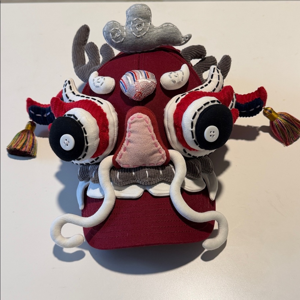 Unique Red Dragon Hat